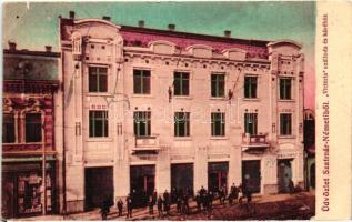 Szatmárnémeti, Satu Mare; Victoria szálloda és kávéház, Weisz Zoltán kiadása / hotel and café (EK)