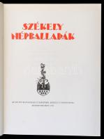 Székely Népballadák. A balladákat összeválogatta és magyarázta Ortutay Gyula. Fametsetekkel díszítette Buday György. Budapest, 1979, Magyar Helikon. Kiadói egészvászon kötés. Az 1935. évi első kiadás új szedéséről készült utánnyomás. Jó állapotban.