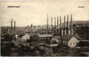 Vajdahunyad, Hunedoara; Vasgyár / iron works, factory (EK)
