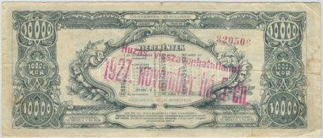 1926. "Magyar Sportrepülők Egyesülete - Repülők Tárgysorsjátéka - Dollár Sorsjegy" D soroz...