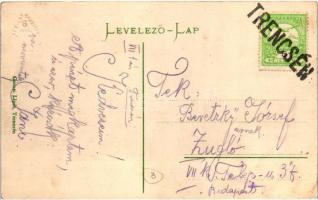 Trencsén, Trencín; Tiberghien-féle szövőgyár, Gansel Lipót kiadása / weaving mill (EK)