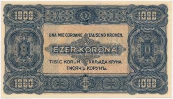 1923. 1000K "8 FILLÉR - NYOLC FILLÉR" felülnyomással T:I-
Adamo K37B