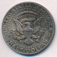 Amerikai Egyesült Államok 1964. 1/2$ Ag "Kennedy" T:2 patina USA 1964. 1/2 Dollar Ag "...