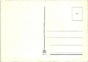 Cats in the butcher shop, officer cat. Colorprint B. Special 2607/6. (EK)