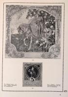1908-1918 Kolligátum az Iparművészet különféle számainak írásaiból. Rengeteg érdekes írással,(közte ...