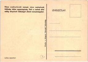 Nincs csehszlovák nemzet, nincs csehszlovák többség, teljes egyenjogúság illeti a csehek által eddig...