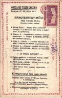 Ne bántsd a szent koronát! Hadisegélyező Hivatal kiadása, hátoldalon az Országos Tiszti Kaszinó 1923...