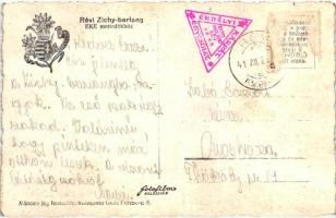 Rév, Vad; Vízesés és szálloda, Zichy-barlang EKE menedékház / waterfall, hotel