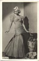 Goll Bea - 3 db régi képeslap