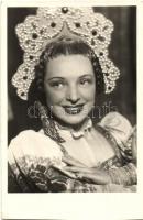 6 db régi magyar színész és színésznő motívumlap (Bordy Bella, Szilassy László, Sárdy János, Jávor P...