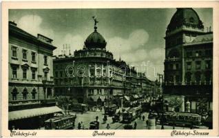 Budapest - 12 db RÉGI városképes lap / 12 pre-1945 town-view postcards