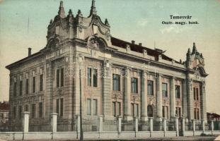 Temesvár osztrák-magyar bank