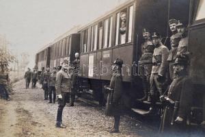 1921 Második visszatérési kísérlet, a "királypuccs" fotói, 5 db fotólap, rajta Ostenburg-M...