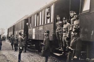 1921 Második visszatérési kísérlet, a "királypuccs" fotói, 5 db fotólap, rajta Ostenburg-M...