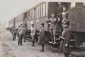 1921 Második visszatérési kísérlet, a "királypuccs" fotói, 5 db fotólap, rajta Ostenburg-M...