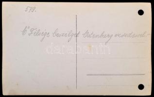 1921 Második visszatérési kísérlet, a "királypuccs" fotói, 5 db fotólap, rajta Ostenburg-M...