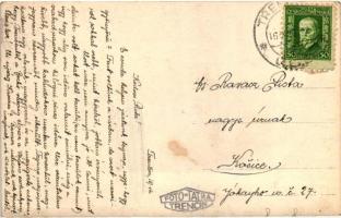 Beckó, Beckov; Várrom, zsidó temető / castle ruins, Jewish cemetery, Foto Tátra (EK)