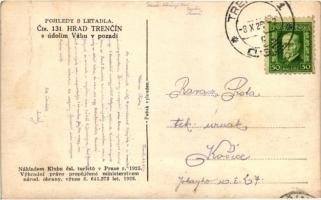 Trencsén, Trencín; Vár, látkép / castle, general view (EK)