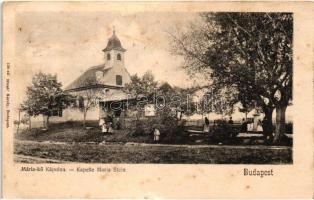 Budapest III. Óbuda, Mária-kő kápolna. Divald Károly 132. / Kapelle Maria-Stein (kis szakadás / small tear)