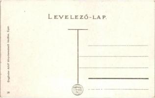 Eger, Várrom, vasúti sín, Engländer Adolf kiadása (EK)