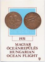 Bozó Gyula (1913-2004) 1991. "60 éves a magyar óceánrepülés Endresz György - Magyar Sándor / Ha...