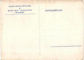 Budapest, Hotel Ritz Dunapalota, Grand Hotel Hungária, Erzsébet híd, Lánchíd (EK)