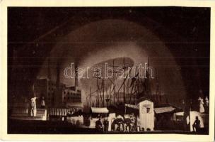 2 db RÉGI magyar színházas képeslap, szegedi szabadtéri játékok, budapesti Városi színház (Kölcsey F...