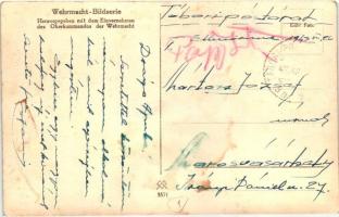 Vor dem Feuerkommando / WWII German soldiers in the trenches, firing position. Wehrmacht-Bildserie (...