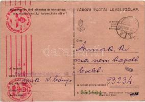 1942 Karácsonyi üdvözlet, annak aki nem kapott levelet. Második világháborús tábori posta / WWII Hun...