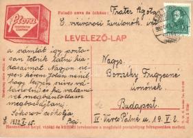 Lampart zománc, Flora terpentin szappan - 2 db régi magyar reklámlap / 2 pre-1945 Hungarian advertis...