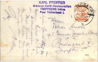 1930 Troppberg, indulás a sítúrán / ski tour, photo