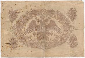 1866. 5G piros számozás T:IV
Austrian Empire 1866. 5 Gulden with red serial number C:G
Adamo G98e