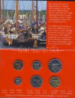 Hollandia 1998. 5c-2 1/2G 6klf forgalmi pénz mini utánzata szettben T:1