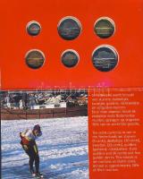 Hollandia 1998. 5c-2 1/2G 6klf forgalmi pénz mini utánzata szettben T:1