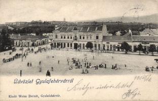 Gyulafehérvár, Hungária szálloda, Weisz Bernát kiadása