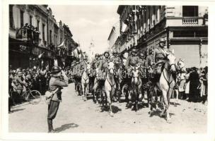 1940 Szatmárnémeti, Satu Mare; bevonulás / entry of the Hungarian troops