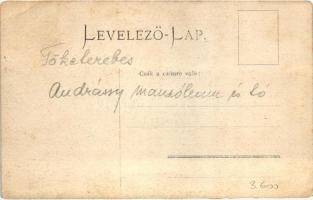 Tőketerebes, Trebisov; Andrássy mauzóleum, tó, csónakázók / mausoleum, lake, rowing boat, photo (EK)