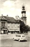 37 db MODERN fekete-fehér magyar városképes lap a 1960-as és 1980-as évekből / 37 modern black and white Hungarian town-view postcards