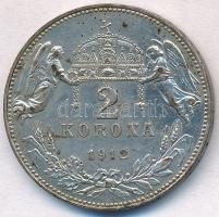 1912KB 2K Ag "Ferenc József" T:2,2- patina 
Adamo K6