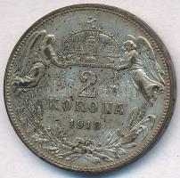 1913KB 2K Ag "Ferenc József" T:2,2- patina 
Adamo K6