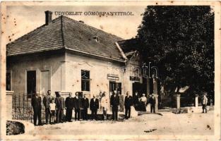 Gömörpanyit, Gemerská Panica; Fogyasztási szövetkezet, vendéglő / cooperative shop, inn (fl)