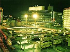 24 db MODERN külföldi (főleg orosz, lengyel, román) autóbusz és villamos motívumlap / 24 MODERN (mos...