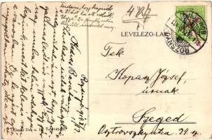 'Maradt itthon kettő, három' humorous art postcard, s: Luria (EK)