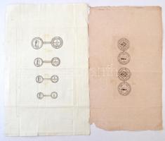 Ausztria 1795A 12kr Ag "II. Ferenc" (4,15g) + Magyarország 1795B 12kr Ag "I. Ferenc&q...