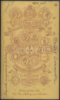 1874 Sréter Amanda, Bakody Tivadar József (1825- 1911) orvos, tanár. felsége menyasszonyi ruhában