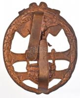 ~1940. "Csapattiszti jelvény" zománcozott kitüntető jelvény  "MORZSÁNYI BUDAPEST VÁCI...