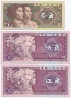 Kína 1980. 1J + 5J (2x) sorszámkövetők T:I China 1980. 1 Jiao + 5 Jiao (2x) sequential serials C:UNC Krause 882; 883