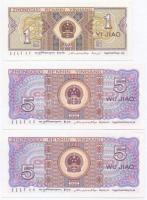 Kína 1980. 1J + 5J (2x) sorszámkövetők T:I
China 1980. 1 Jiao + 5 Jiao (2x) sequential serials C:UN...