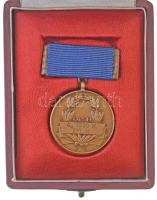 1954. "Magyar Népköztársaság Bajnokságai / OTSB - C10 1000 M. FFI. III." Br díjérem fém mellszalagon, eredeti tokban (30mm) T:2