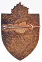 DN "Bem Óvónői Szakközépisk." zománcozott fém jelvény (22x33mm) T:2